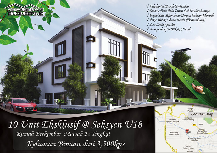 Seksyen Utama 18 Flyer Design