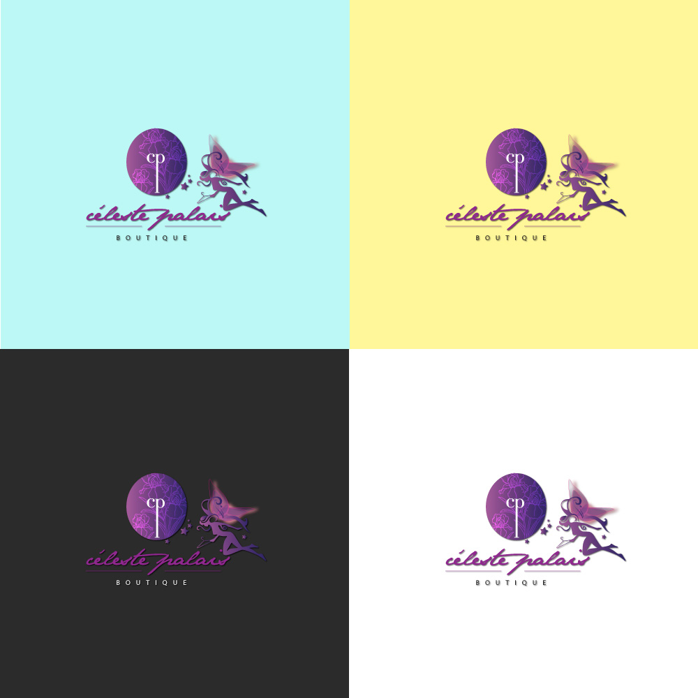 Logo Design for Celeste Palace Boutique