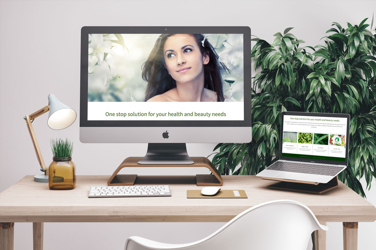 Natural Website Screenshot