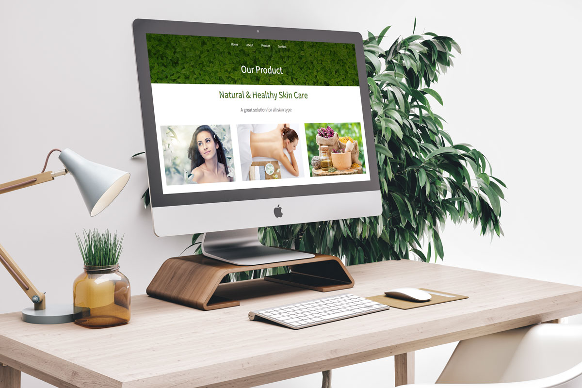 Natural Website Screenshot