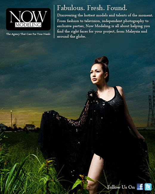 Now Modeling Banner & Poster Design