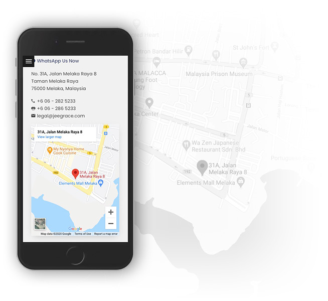 portfolio-jeegrace-lawyer-firm-website-google-map