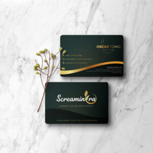 Portfolio - ScreaminOra Coffee Namecard Portfolio - ScreaminOra Coffee Namecard