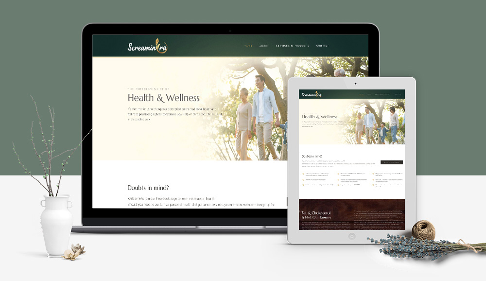 portfolio-screaminora-coffee-website