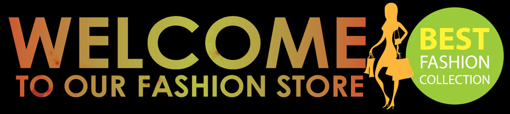 Fashion Shop Welcome Banner Design