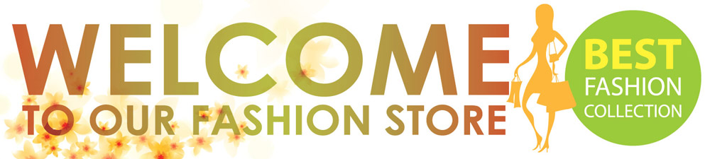 Fashion Shop Welcome Banner Design