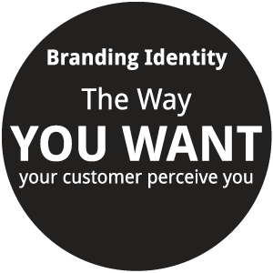 branding identity is the way you want your customer perceive you