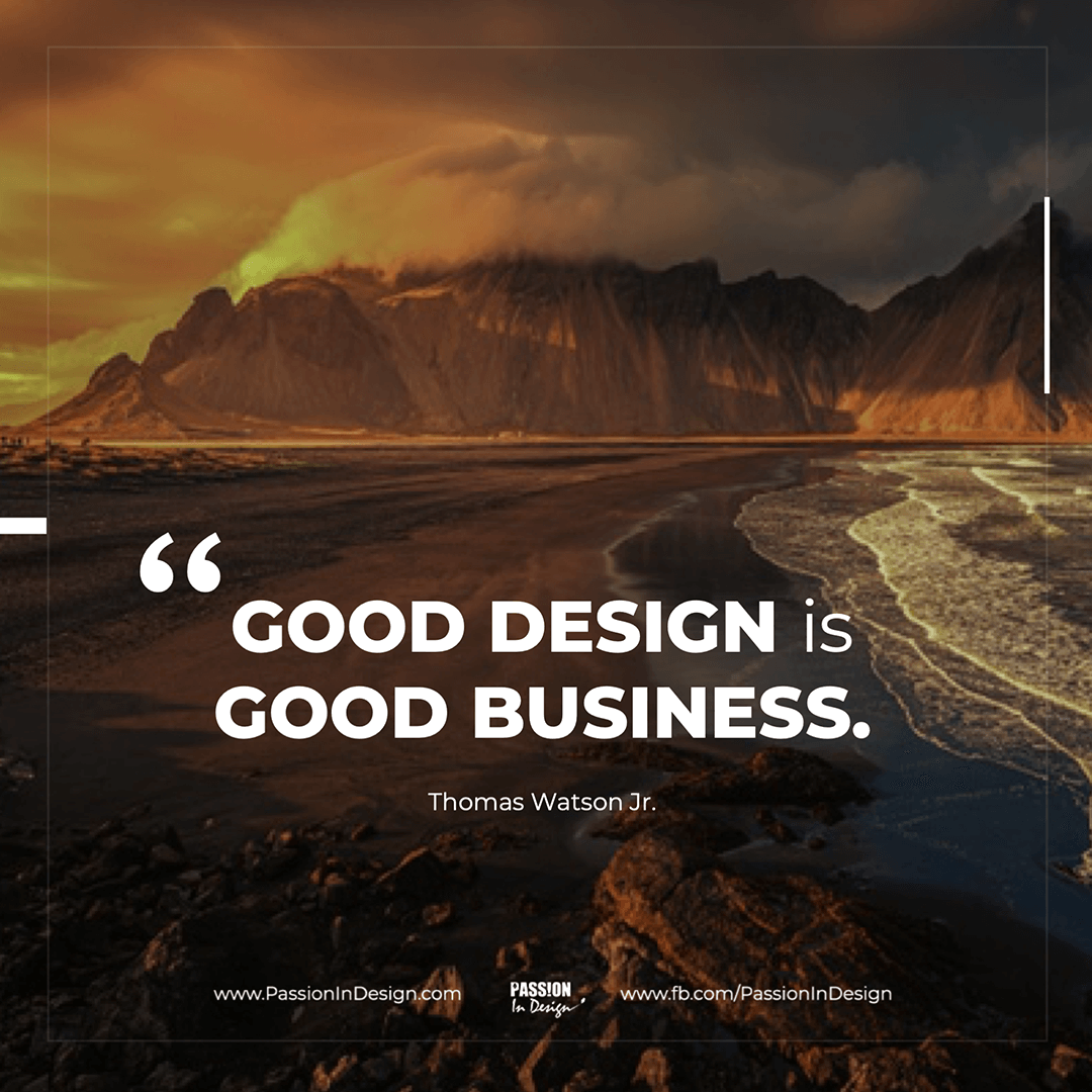 Good design is good business-Thomas Watson Jr Good design is good business. - Thomas Watson Jr.